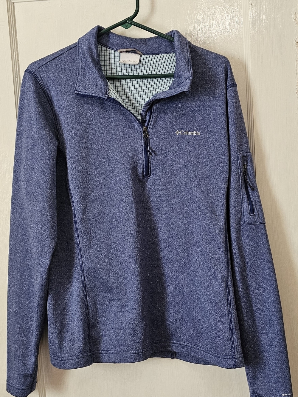 💙 Columbia Quarter Zip Pullover – Omni-Wick Performance
